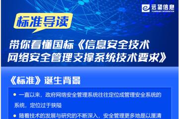 標準導讀|帶你看懂國標 《信息安全技術  網(wǎng)絡安全管理支撐系統(tǒng)技術要求》